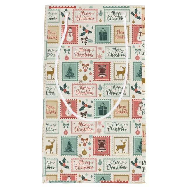 Vintage Christmas Postage Pattern (Framsidan)