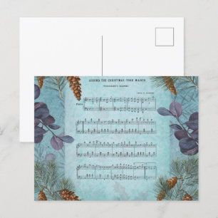 VINTAGE CHRISTMAS POSTCARD VYKORT