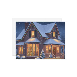 Vintage Christmas Postcard Vykort