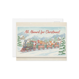 Vintage Christmas Postcard Vykort