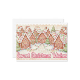 Vintage Christmas Postcard Vykort