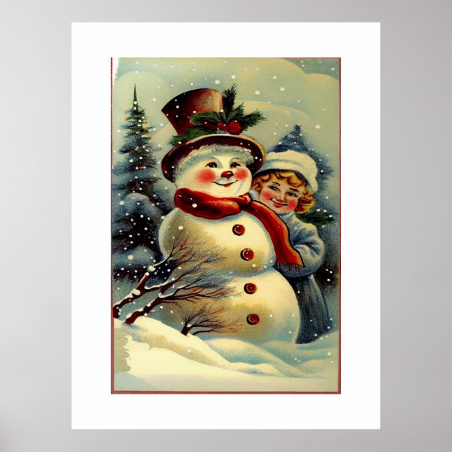 vintage christmas poster (Framsidan)