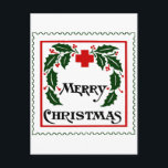 VINTAGE CHRISTMAS SEAL-KORT HELG VYKORT<br><div class="desc">CHRISTMAS SEAL,  1907. American Lung Association,  julförsegling,  1907.</div>