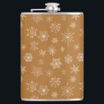 vintage christmas snöflingor fickplunta<br><div class="desc">vintage christmas snöflingor</div>