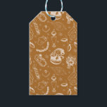 vintage christmas snögubbe hand plockade presentetikett<br><div class="desc">vintage christmas snögubbe hand plockade</div>