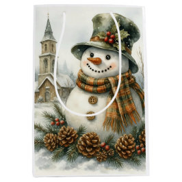 Vintage Christmas Snowman