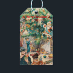Vintage christmas Träd Lithographic Gift Märkres Presentetikett<br><div class="desc">Vintage christmas Träd Lithographic Gift Märkres .</div>