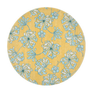 Vintage Chrysanthemum Flowers, Oriental Mönster.