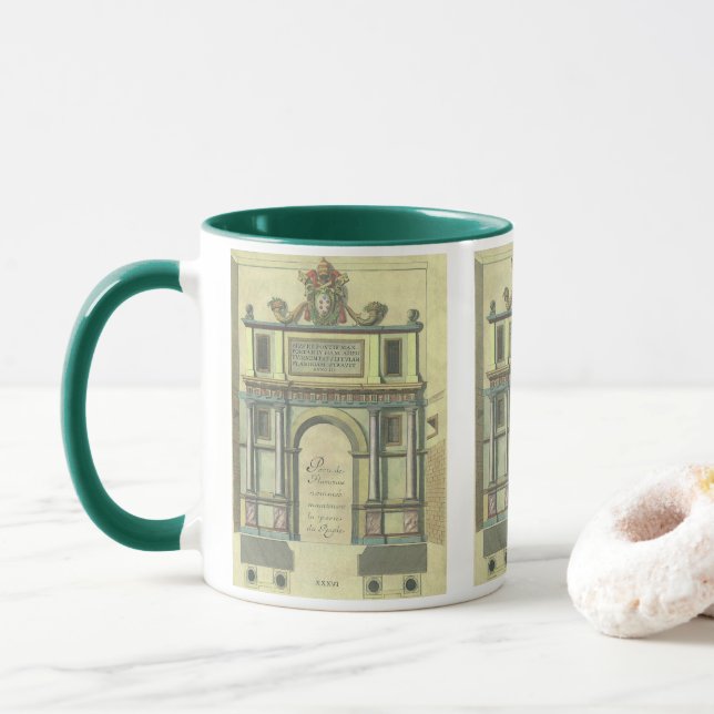 Vintage Church Door Entry Renaissance Architecture Mugg (Med munk)
