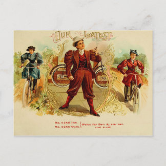 Vintage Cigar Box-etikett vykort
