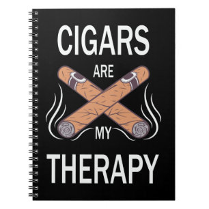 Vintage Cigarbehandling Anteckningsbok