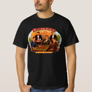 Vintage Cigaretikettskonst, Checkers Mild and Mell T-shirt