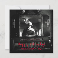 Vintage Cigarette Guy Vending Maskin Birthday