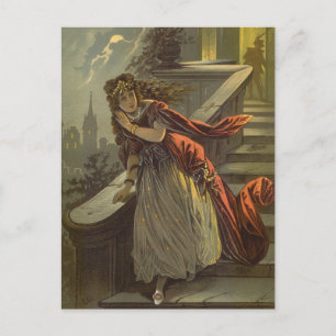 Vintage Cinderella, Victorian Fairy Tales Vykort