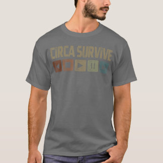 Vintage Circas Survive Retro Kasset Rock 2010s M T Shirt