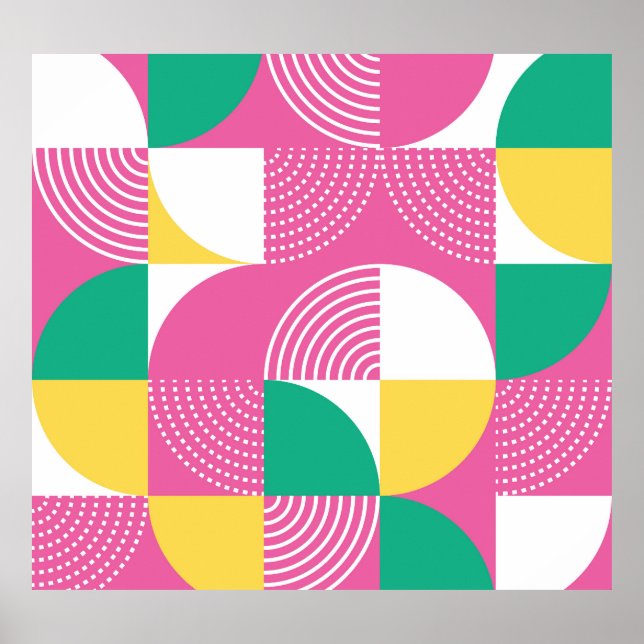 Vintage Circles: Graphic Harmony. Poster (Framsidan)