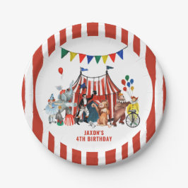 Vintage Circus Carnival Festival Show Kid Birthday