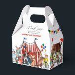 Vintage Circus Carnival Festival Show Kid Birthday Presentaskar<br><div class="desc">Vintage Circus Carnival Festival Visa favoritruta för Tack i Barns födelsedag. Matchande party-dekor finns i vår Circus Firande-samling.</div>