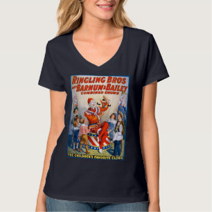 Vintage Circus Clown Show T Shirt