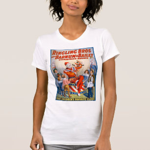 Vintage Circus Clown Show T-shirt