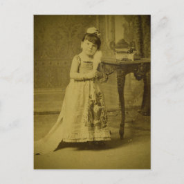 Vintage Circus-Freaken Kvinna Vykort