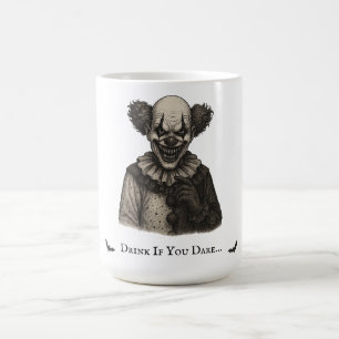 Vintage Circus Haunval Theme Halloween Kaffemugg
