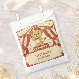 Vintage Circus Lejonunge Födelsedagspresentpåse
