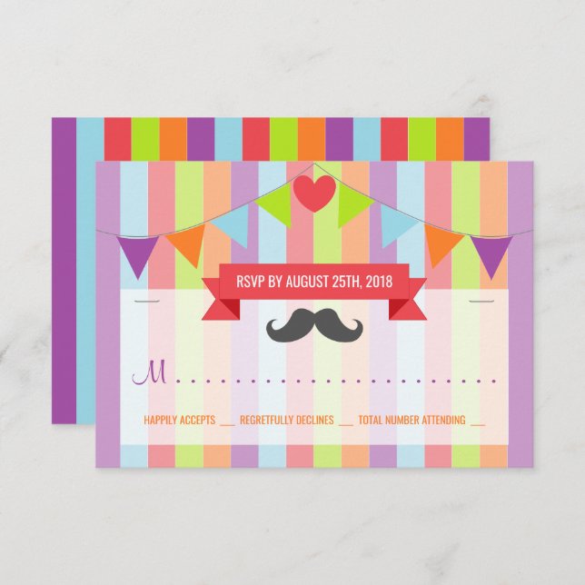 Vintage Circus Poster barns OSA på födelsedagen Inbjudningar (Fram/baksida)