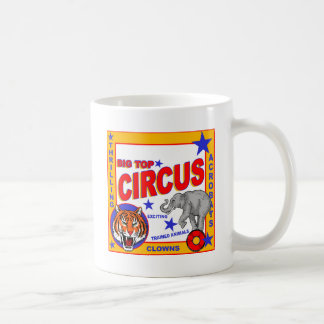 Vintage Circus Poster Kaffemugg