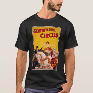 Vintage Circus Poster T Shirt