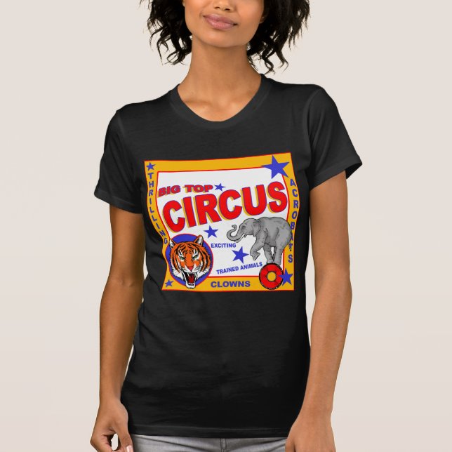 Vintage Circus Poster Tröja (Framsida)