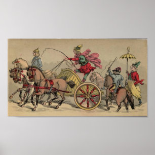 Vintage Circus-process Poster