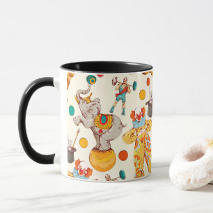 Vintage Cirkus Mugg