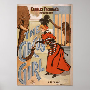 Vintage Cirkus och Poster