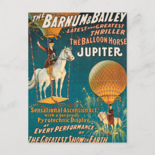 Vintage: Cirus Barnum & Bailey - Vykort