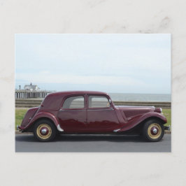 Vintage Citroen Traction Avant Vykort