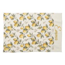 Vintage Citronblomma – Elegant Botanisk Citrus
