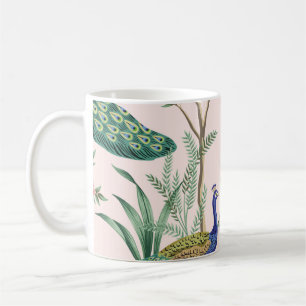 Vintage citronfrukt träd, vegetabiliska, exotiska kaffemugg