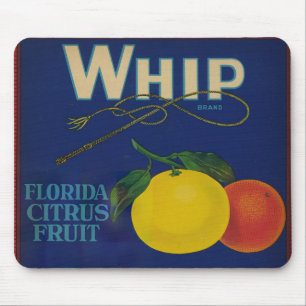 Vintage Citrus Fruit-etikett Musmatta