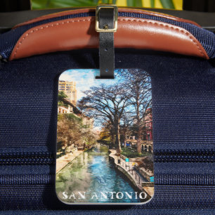 Vintage City i BeSnyval San Antonio Texas Bagagebricka