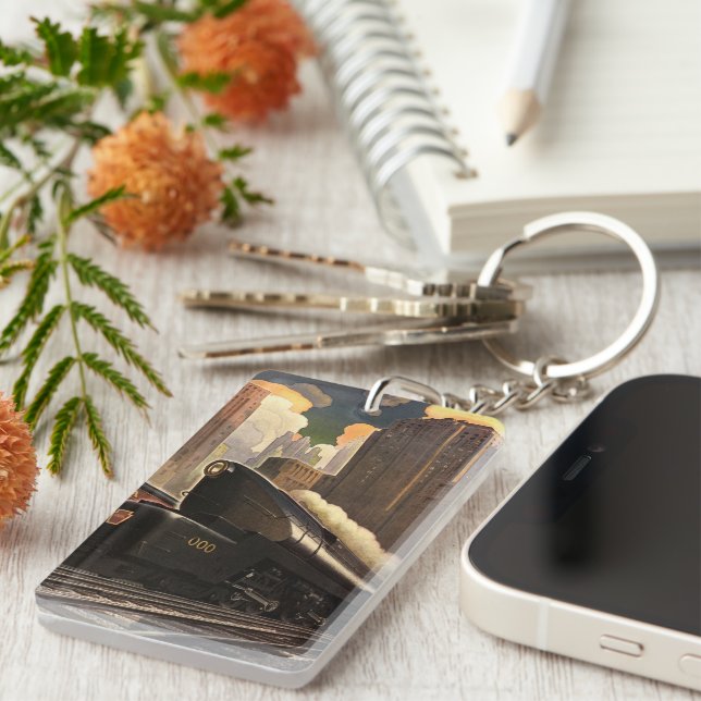 Vintage City, T1 Duplex Tåg på järnvägar (Högra Framsidan)