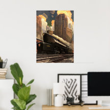 Vintage City, T1 Duplex Tåg på järnvägar