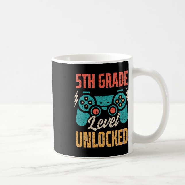 Vintage Ck till olåst  5:e Klass Kaffemugg (Höger)