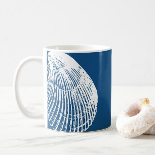 Vintage Clam Sea Snäcka Mugg