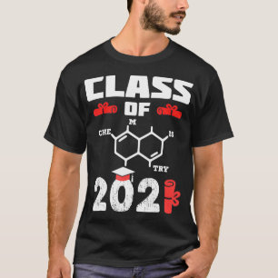 Vintage Class of 2021 Student Senior Science Chem T Shirt