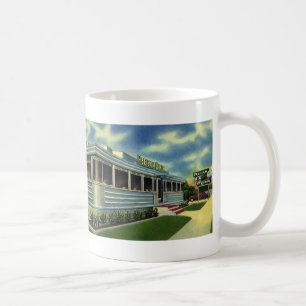 Vintage Classic 50s Retro Restaurang Pelican Diner Kaffemugg