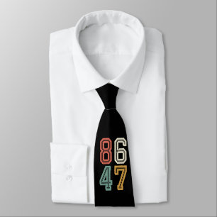 Vintage Classic 86 47 Anti Trump 2024 ställ in rör Slips