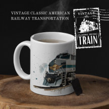 Vintage Classic American Railway Transport