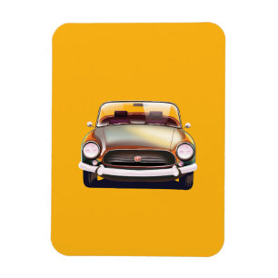 Vintage Classic-bil Magnet