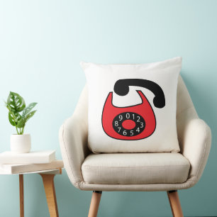 Vintage Classic Black Red Kudde